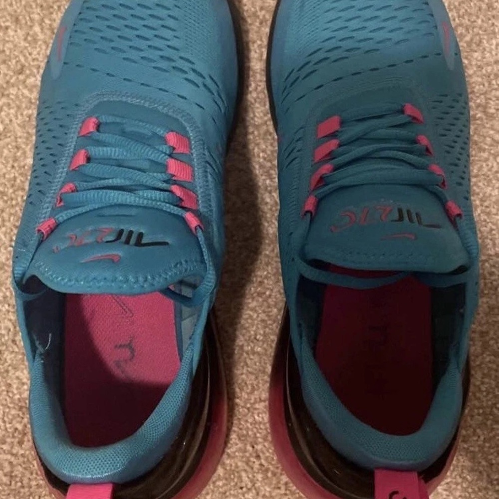 Nike Blue and Pink Athletic Shoes - Picture 3 of 4
